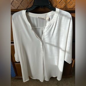 Chico’s Blouse white size 3(XL)